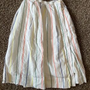 Alex Mill linen skirt size S